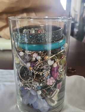 Mixed Costume Jewelry Lot with Turquoise Accents